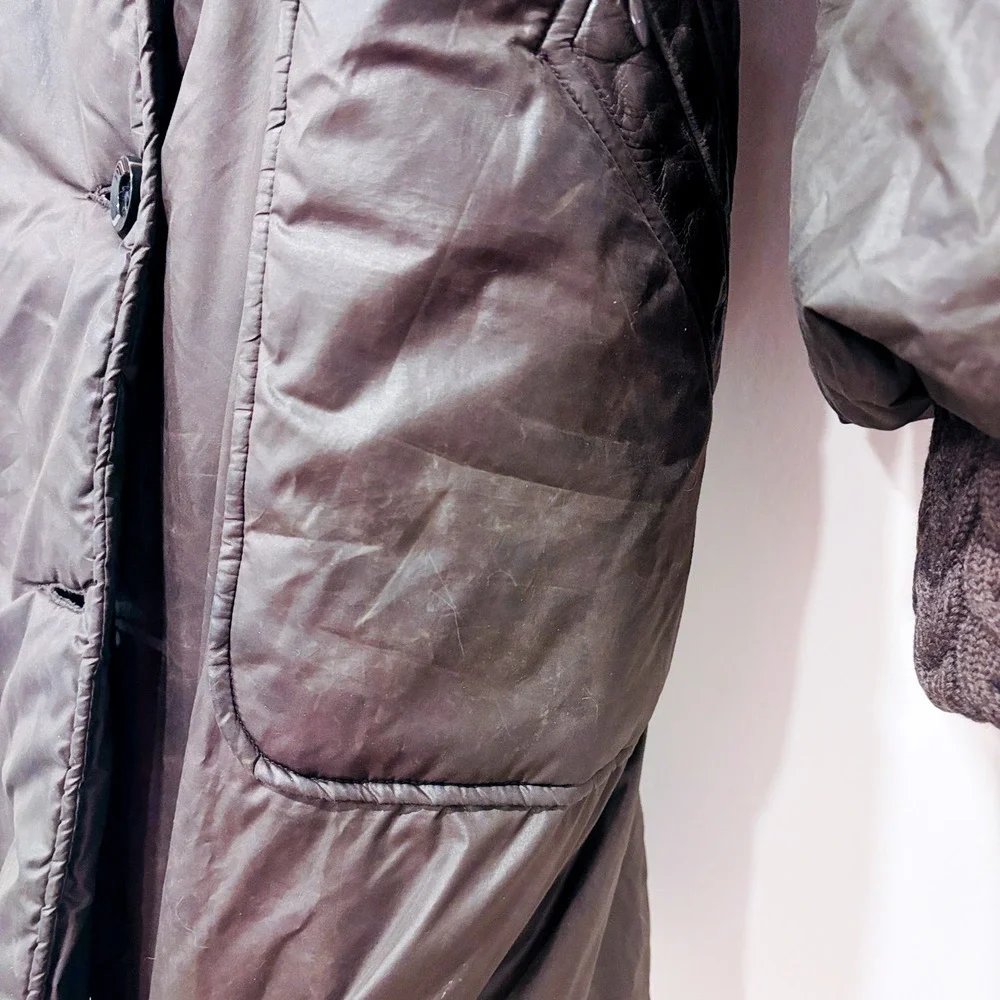 MACKAGE Brown puffer coat with fur hood | Luxury winter | Small - Picture 10 of 16